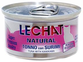 Mitrā kaķu barība Monge Natural, zivs/tunzivis, 0.08 kg
