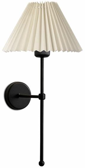 Šviestuvas sieninis Opviq 241988, E27, 1 x 40 W, kreminė sp. / juoda sp.