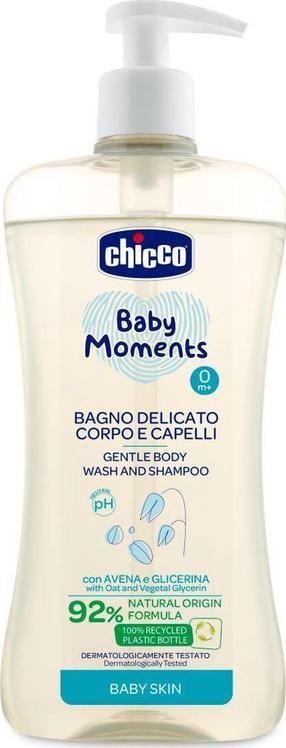 Dušo želė Chicco Baby Moments, chi000415, 500 ml