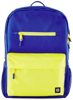 Sülearvuti seljakott HP Campus, sinine v./kollane v., 17 l, 15-15.6"