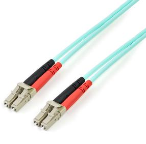 Tinklo kabelis StarTech Fiber Optic A50FBLCLC5 LC Optic, LC Optic, 5 m, žydra sp.