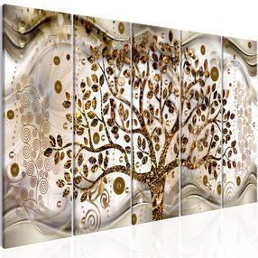 Reprodukcija Artgeist Tree and Waves, 225 cm x 90 cm
