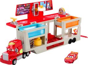 Automobilių stovėjimo aikštelė Mattel Cars Mobile Paint Shop Mack, įvairių spalvų