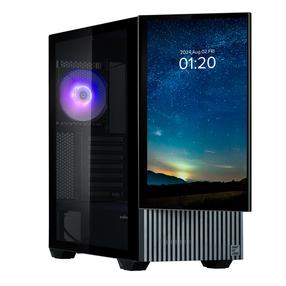 Корпус компьютера Zalman Z10 DS, черный цв.