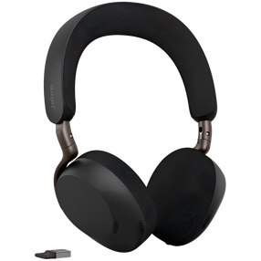 Bezvadu austiņas Jabra Evolve3 75 MS Link 390a 37599-999-999, melna krās.