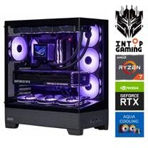 Stacionarus kompiuteris Intop Aqua RM58667NS Ryzen 7 8700F, DDR5 32 GB, SSD 1 TB, Nvidia GeForce RTX 5060 Ti 16 GB GDDR7