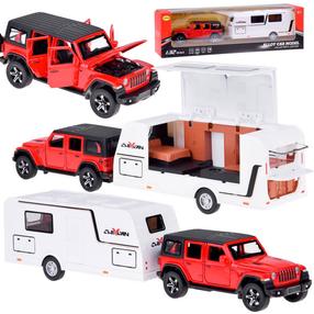  Игрушечный внедорожник с прицепом Collectors Edition, 1:32, белый цв./красный цв.