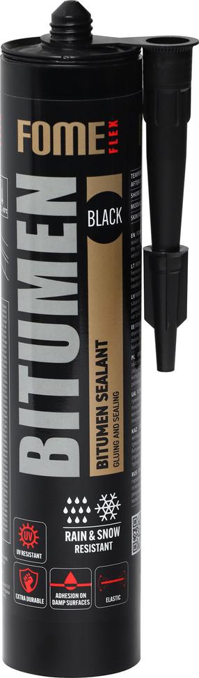 Герметик BITUMEN FOME FLEX, черный цв., 0.3 л
