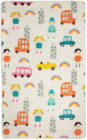 Kilimas vidaus Conceptum Hypnose Town 876CHL1139, įvairių spalvų, 160 cm x 100 cm