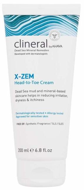 Крем для тела Ahava Clineral X-Zem Head-to-Toe, 200 мл