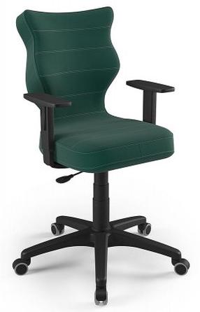 Bērnu darba krēsls Duo VT05 Size 6, 40 x 42.5 x 89.5 - 102.5 cm, melns krās./zilimelns krās.