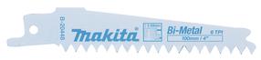 Tiesinių pjūklų geležtė Makita B-20448, bimetalas, 100 mm, 5 vnt.