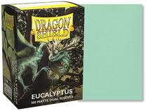 Žaidimo kortelių dėklas Dragon Shield Dual Sleeves Eucalyptus
