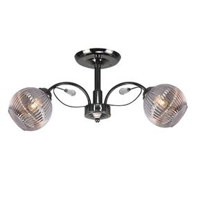 Светильник потолочный Candellux Lighting Cromat 32-51882, E27, 2 x 40 Вт, графитовый цв. / графитовый цв.