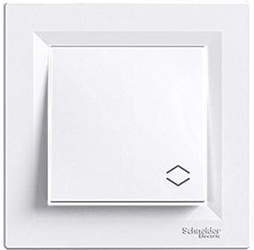 Jungiklis Schneider Electric Asfora, 1 kl., balta sp.
