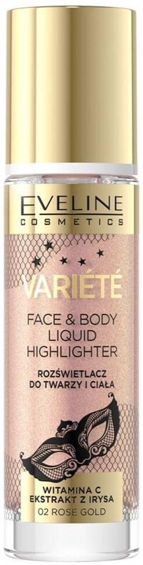Birstošais pūderis Eveline Variete, 02 rose gold, 30 ml
