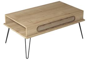 Журнальный столик Kalune Design Ekol, дубовый цв., 105 см x 56 см x 45.8 см