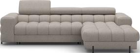 Kampinė sofa Felro Royal 20, tamsaus smėlio spalva, dešininė, 181 x 285 cm x 93 cm