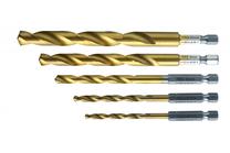 Metalo grąžtų rinkinys GE HT6D180 HT6D180, varis, hss, hex 1/4, 4-10 mm x 13.3 cm