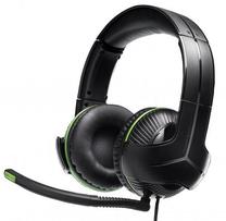 Laidinės žaidimų ausinės Thrustmaster Y300P Official, juoda sp./žalia sp.