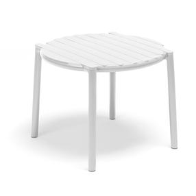 Lauko stalas Nardi Great Dane, balta sp., 50 cm x 50 cm x 40 cm