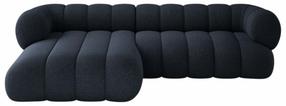 Kampinė sofa Cosmopolitan Design Koge Eden 16, navy blue sp., kairinė, 165 x 270 cm x 70 cm