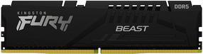 Operatiivmälu (RAM) Kingston Fury Beast Black KF552C40BB-16, DDR5, 16 GB, 5200 MHz