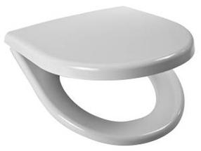 Unitazo sėdynė su dangčiu Jika Lyra Plus, balta sp., 40.5 cm x 36.5 cm