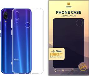 Telefono dėklas Mocco, Xiaomi Redmi Note 8T, skaidri