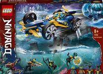Konstruktorius LEGO Ninjago Nindzių greitaeigis povandeninis laivas 71752, 356 vnt.