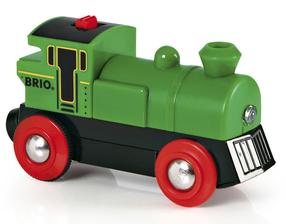  Игрушечный поезд Brio Speedy 33595, зеленый цв.
