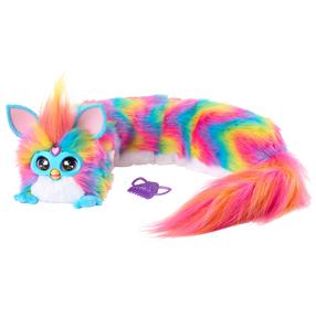 Интерактивная игрушка Hasbro Furby Dj Rainbow G0668, многоцветный