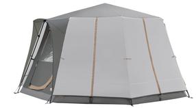 Aštuonvietė palapinė Coleman Octagon 8, pilka sp., 396 cm x 396 cm x 208 cm
