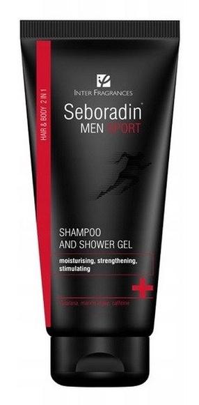Dušas želeja un šampūns Seboradin Men Sport, 200 ml
