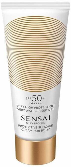 Krēms iedeguma kopšanai ķermenim Sensai Silky Bronze Protective Suncare SPF50+, 150 ml