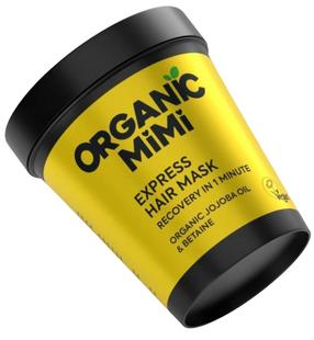 Kaukė plaukams Organic Mimi Express Recovery in 1 minute, 200 ml