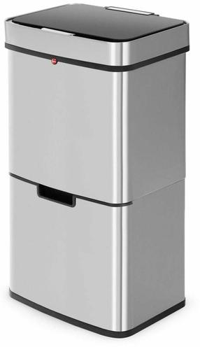 Система сортировки мусора Hailo Öko Vario XL, 2x25L. л, нержавеющей стали цв.