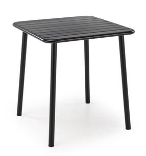 Stalas Bosco, juoda sp., 70 cm x 70 cm x 76 cm