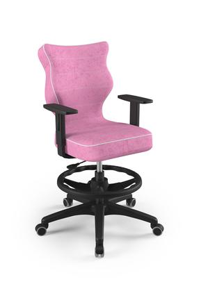 Laste töötool Duo Visto 08, 64 x 64 x 102.5 cm, must v./roosa v.