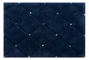 Vonios grindų kilimėlis Chic DZ-05, tamsiai mėlyna sp., 90 cm x 60 cm