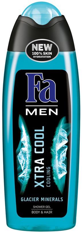 Meeste kehapesugeel Fa Men Xtra Cool, 250 ml