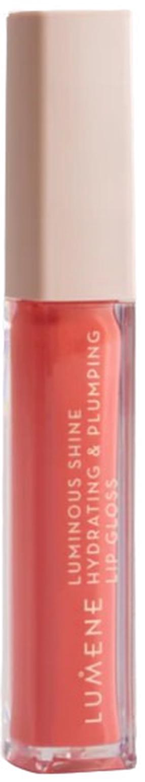 Блеск для губ Lumene Luminous Shine Hydrating & Plumping, 5 мл, peach pink цв., 4
