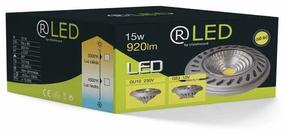Лампочка CristalRecord LED, QR111, 4200 °К, GU5.3, 15 Вт, 920 лм