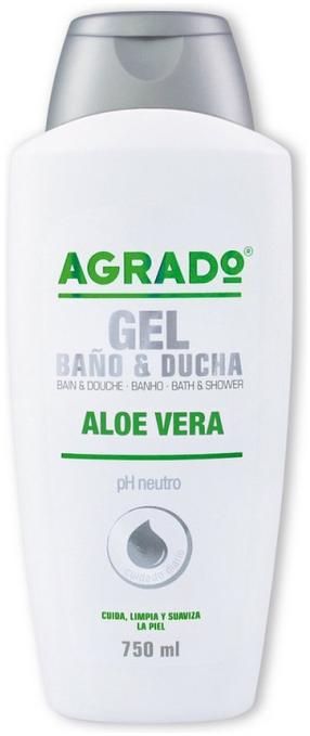 Kehapesugeel Agrado Aloe Vera, 750 ml