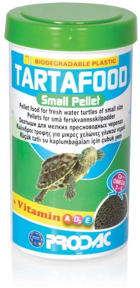 Granulės Prodac Tartafood Small Pellet TARSP250.1, vandens vėžliams, 75 g