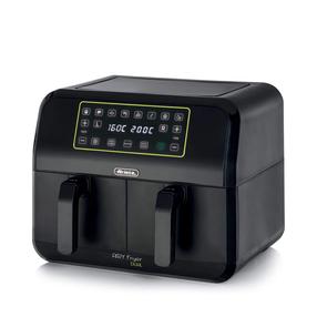 Karšto oro gruzdintuvė Ariete 4623/00 Airy Fryer Dual, juoda sp., 1700 W, 8 l