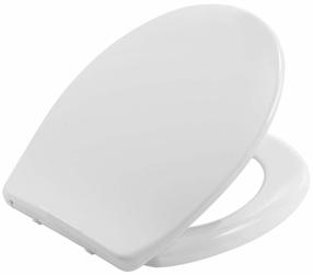 Unitazo sėdynė su dangčiu Gedy Topazio, balta sp., 43.6 cm x 36.3 cm