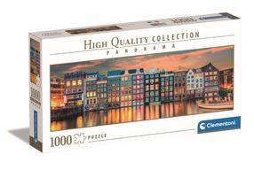 Pusle Clementoni Bright Amsterdam 39838, 33 cm x 98 cm, 1000 tk, mitmevärviline