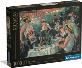 Dėlionė Clementoni Museum Luncheon Of The Boating Party 39993, 50 cm x 70 cm, 1000 vnt., įvairių spalvų