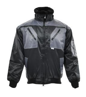 Darba jaka Sara Workwear, melna krās./pelēka krās., M izmērs
